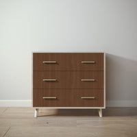 New York Single Dresser in Ash / Nocello finish