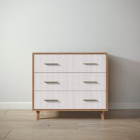 New York Single Dresser in Bruno Antico / Washed White finish