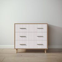 New York Single Dresser in Harvest / Washed White finish