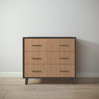 New York Single Dresser in Peppercorn / Bruno Antico finish