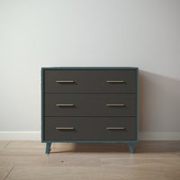 New York Single Dresser in Rosemary / Peppercorn finish