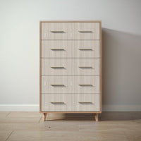 New York Tall Chest in Harvest / Ash finish