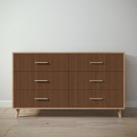 New York Double Dresser in Harvest / Nocello finish