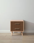 New York Nightstand in Albero Puro / Nocello finish
