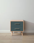 New York Nightstand in Albero Puro / Rosemary finish