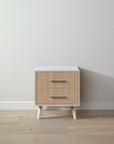 New York Nightstand in Ash / Harvest finish
