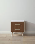 New York Nightstand in Ash / Nocello finish
