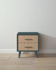 New York Nightstand in Rosemary / Harvest finish