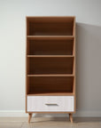 New York Bookcase in Bruno Antico / Washed White finish