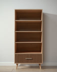 New York Bookcase in Harvest / Nocello finish