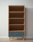 New York Bookcase in Harvest / Rosemary finish
