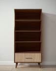 New York Bookcase in Nocello / Harvest finish