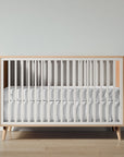 New York Crib in Albero Puro / Bianco Satinato finish