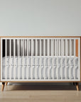 New York Crib in Bruno Antico / Bianco Satinato finish