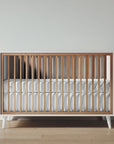 New York Crib in Bianco Satinato / Harvest finish