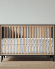 New York Crib in Peppercorn / Albero Puro finish