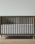 New York Crib in Sandstone / Peppercorn finish