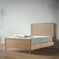New York Full Bed in Harvest / Sandstone finish