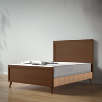 New York Full Bed in Nocello / Bruno Antico finish