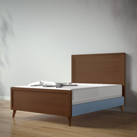 New York Full Bed in Nocello / Navy finish