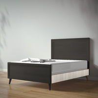 New York Full Bed in Peppercorn / Ash finish