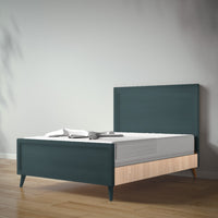 New York Full Bed in Rosemary / Albero Puro finish
