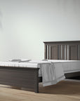 Karisma Full Bed in Aqua Gray finish