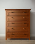 Karisma Tall Chest in Bruno Antico finish