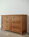Karisma Double Dresser in Harvest finish