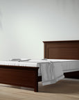 Karisma Full Bed / Solid Back in Nocello finish