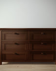 Karisma Double Dresser in Nocello finish