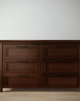Karisma Double Dresser in Nocello finish, view 3