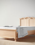 Cleopatra Full Bed / Solid Back