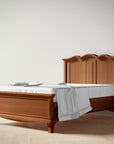 Cleopatra Full Bed / Solid Back