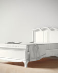 Cleopatra Full Bed / Solid Back
