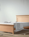 Karisma Full Bed / Solid Back