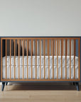 New York Crib in Navy finish, view 3