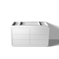 Adjustable Changing Tray - ACT60 in Solid White finish, view 6