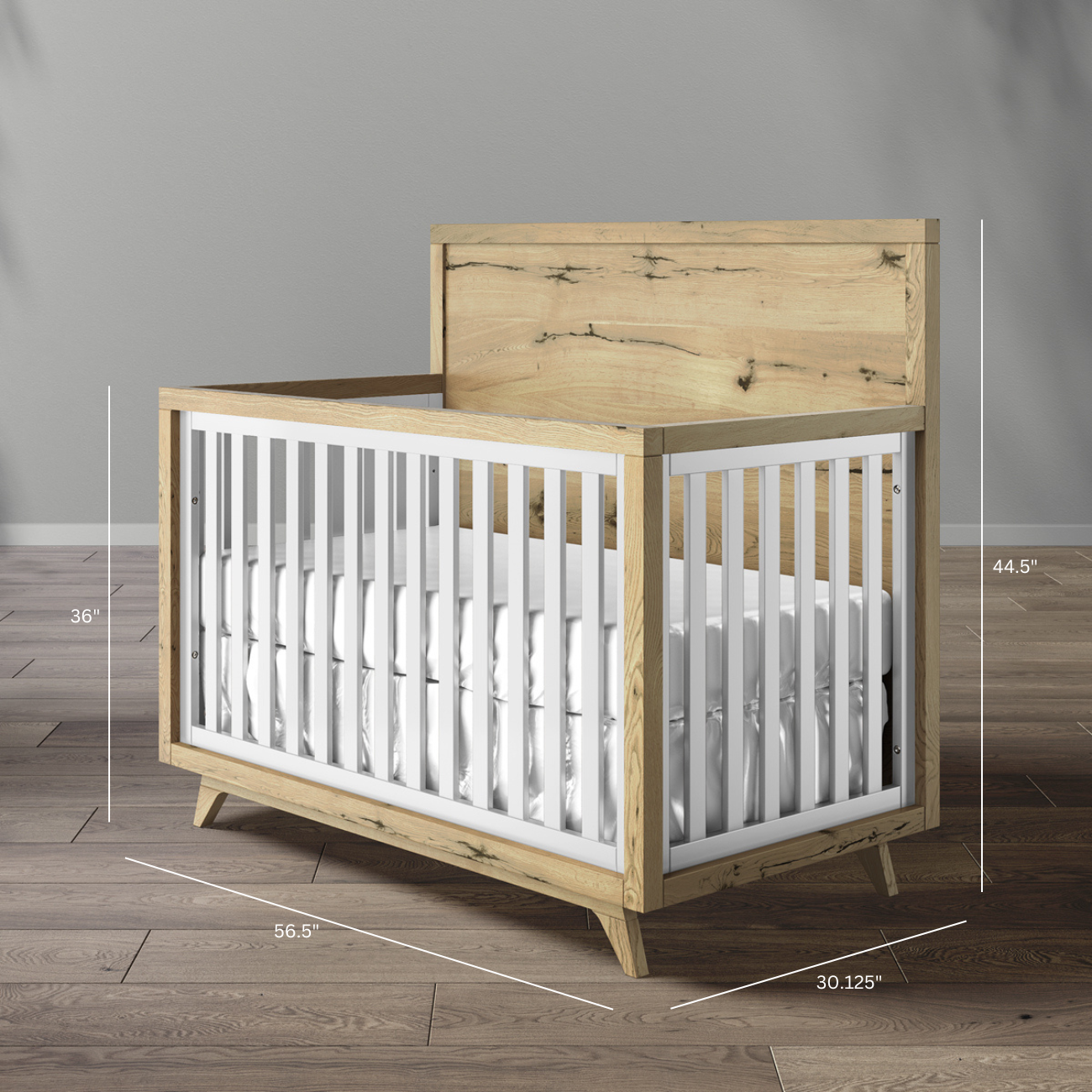 baby crib and dresser set Sorelle Vista Elite Supreme 4-in-1 in Heritage Fog but also a little style Tulip Contempo Island Crib +