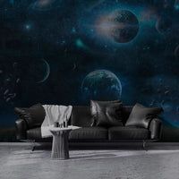 Blue Universe Wallpaper