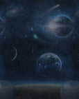 Blue Universe Wallpaper
