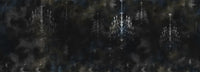 Chandelier Silver Wallpaper