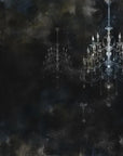 Chandelier Silver Wallpaper