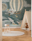 The Little Prince And The Whale Wallpaper