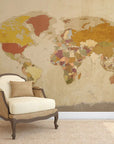 Vintage map Wallpaper