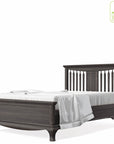 100% Solid Wood Full Bed Luxury Bedroom Furniture