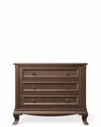 3 Drawers Single Dresser Solid Wood
