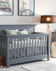 Nursery Furniture Convertible Crib GREENGUARD Gold Certified Solid Wood No Formaldehyde