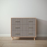 New York Single Dresser in Albero Puro / Aqua Grey finish