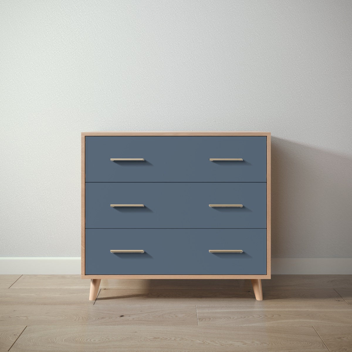 New York Single Dresser in Albero Puro / Navy finish